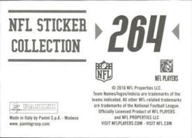 2010 Panini NFL Sticker Collection #264 San Diego Chargers Logo Back