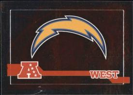 2010 Panini NFL Sticker Collection #264 San Diego Chargers Logo Front