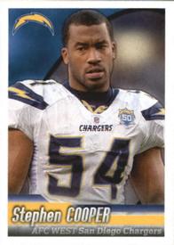 2010 Panini NFL Sticker Collection #272 Stephen Cooper Front