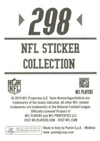 2010 Panini NFL Sticker Collection #298 Brandon Jacobs Back