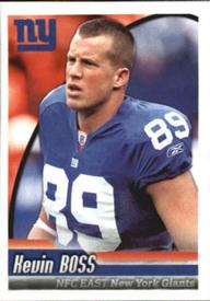 2010 Panini NFL Sticker Collection #303 Kevin Boss Front