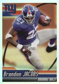 2010 Panini NFL Sticker Collection #310 Brandon Jacobs Front