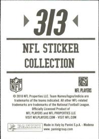 2010 Panini NFL Sticker Collection #313 Kevin Kolb Back