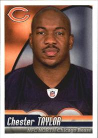 2010 Panini NFL Sticker Collection #347 Chester Taylor Front