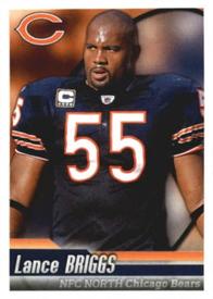 2010 Panini NFL Sticker Collection #352 Lance Briggs Front