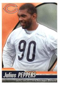 2010 Panini NFL Sticker Collection #354 Julius Peppers Front