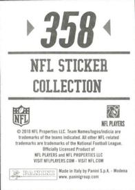 2010 Panini NFL Sticker Collection #358 Matt Forte Back
