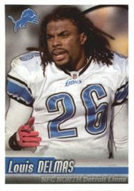 2010 Panini NFL Sticker Collection #369 Louis Delmas Front