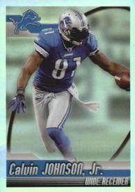 2010 Panini NFL Sticker Collection #374 Calvin Johnson Front