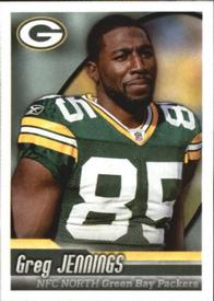 2010 Panini NFL Sticker Collection #380 Greg Jennings Front
