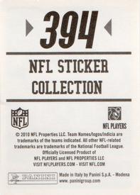 2010 Panini NFL Sticker Collection #394 Adrian Peterson Back
