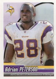 2010 Panini NFL Sticker Collection #394 Adrian Peterson Front