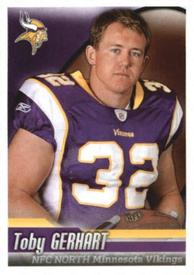2010 Panini NFL Sticker Collection #395 Toby Gerhart Front