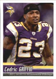 2010 Panini NFL Sticker Collection #402 Cedric Griffin Front
