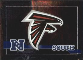 2010 Panini NFL Sticker Collection #408 Atlanta Falcons Logo Front
