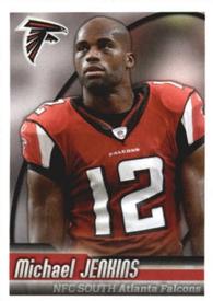 2010 Panini NFL Sticker Collection #412 Michael Jenkins Front