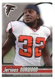 2010 Panini NFL Sticker Collection #413 Jerious Norwood Front