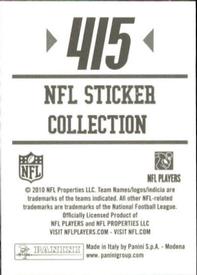 2010 Panini NFL Sticker Collection #415 Jason Snelling Back