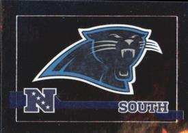 2010 Panini NFL Sticker Collection #424 Carolina Panthers Logo Front