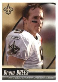 2010 Panini NFL Sticker Collection #441 Drew Brees Front