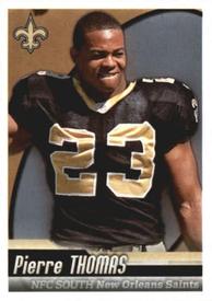 2010 Panini NFL Sticker Collection #442 Pierre Thomas Front