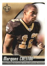 2010 Panini NFL Sticker Collection #444 Marques Colston Front