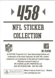 2010 Panini NFL Sticker Collection #458 Carnell 