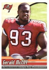 2010 Panini NFL Sticker Collection #465 Gerald McCoy Front