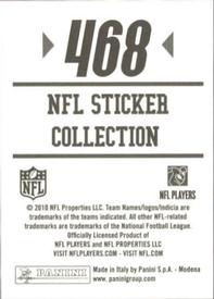 2010 Panini NFL Sticker Collection #468 Ronde Barber Back