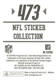 2010 Panini NFL Sticker Collection #473 Matt Leinart Back