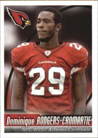 2010 Panini NFL Sticker Collection #482 Dominique Rodgers-Cromartie Front