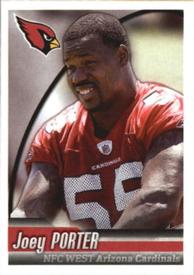 2010 Panini NFL Sticker Collection #483 Joey Porter Front