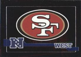 2010 Panini NFL Sticker Collection #488 San Francisco 49ers Logo Front