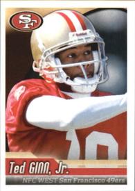 2010 Panini NFL Sticker Collection #495 Ted Ginn Jr. Front