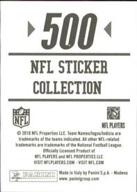 2010 Panini NFL Sticker Collection #500 Takeo Spikes Back