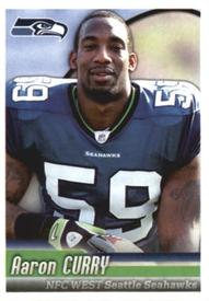 2010 Panini NFL Sticker Collection #513 Aaron Curry Front