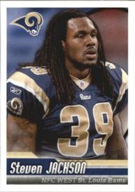 2010 Panini NFL Sticker Collection #522 Steven Jackson Front