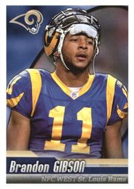 2010 Panini NFL Sticker Collection #524 Brandon Gibson Front