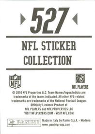 2010 Panini NFL Sticker Collection #527 Daniel Fells Back