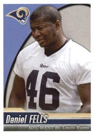 2010 Panini NFL Sticker Collection #527 Daniel Fells Front