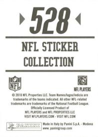 2010 Panini NFL Sticker Collection #528 Danny Amendola Back