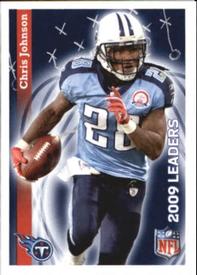 2010 Panini NFL Sticker Collection #537 Chris Johnson Front