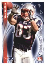 2010 Panini NFL Sticker Collection #548 Wes Welker Front