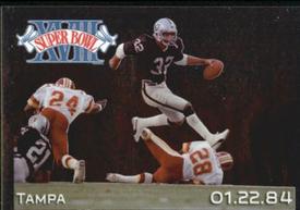 2010 Panini NFL Sticker Collection #557 Super Bowl XVIII Front