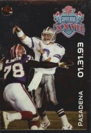 2010 Panini NFL Sticker Collection #558 Super Bowl XXVII Front