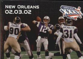 2010 Panini NFL Sticker Collection #559 Super Bowl XXXVI Front