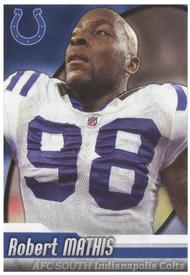 2010 Panini NFL Sticker Collection #170 Robert Mathis Front