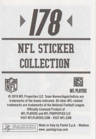 2010 Panini NFL Sticker Collection #178 Dwight Freeney Back