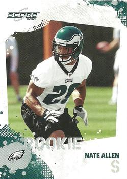 2010 Score - Glossy #375 Nate Allen Front