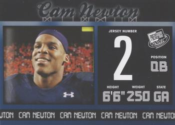 2011 Press Pass #6 Cam Newton Front